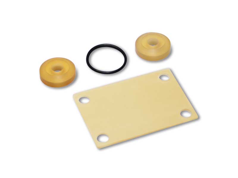 Sealing kit and pilot membranes for vacuum valves and solenoid valves