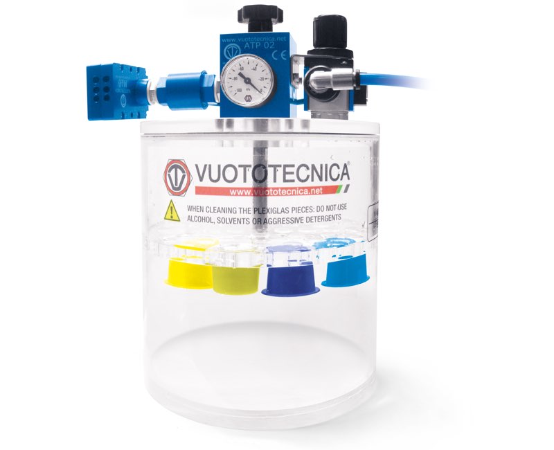 Equipment for vacuum tests