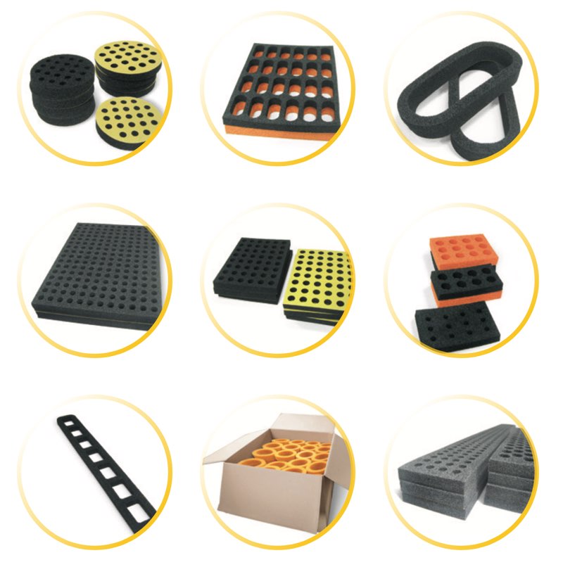Special foam rubber sheets